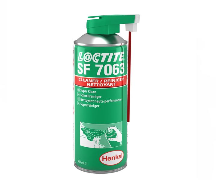 Loctite - General Parts Cleaner - Model 7063 - Aerosol - 400ML - 4 Pack