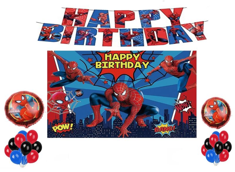 Spider-Man Party Balloon Decoration Set