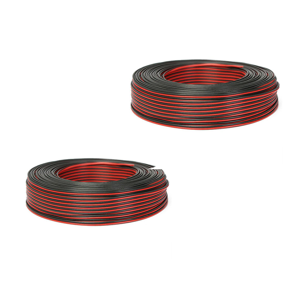 Set of 2 High-Quality 2.4m Speaker Connection Cable