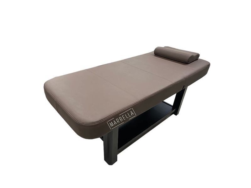 Marbella - SPA SUPREME Wooden Massage Bed Espresso Brown