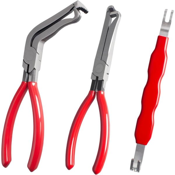 Set of 3 Electrical Disconnect Pliers Designed for Automotive Use
