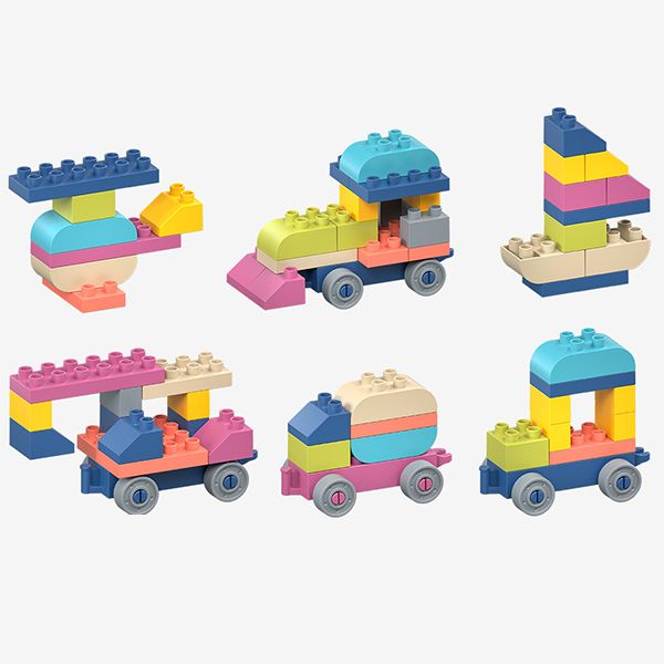 RUHY - 77 Pieces Soft Blocks - 23 Stickers