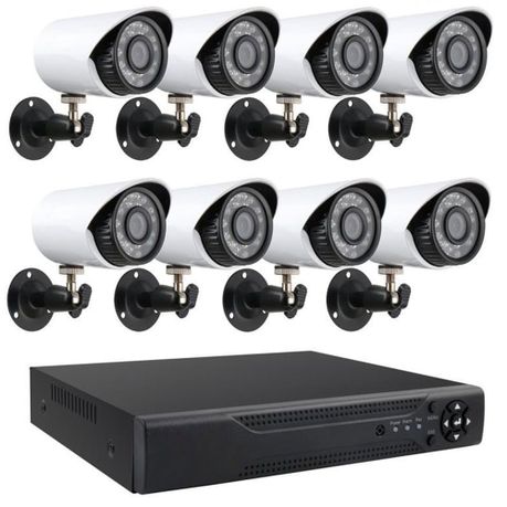 cctv security recording system with internet and 5g phone viewing