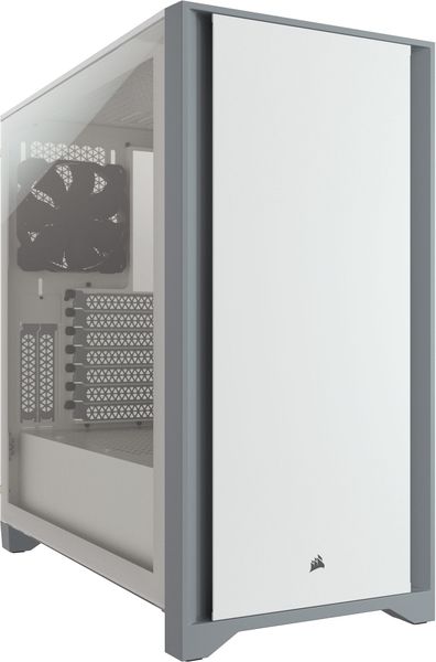 Corsair 4000D Tempered Glass Mid-Tower ATX Case - White