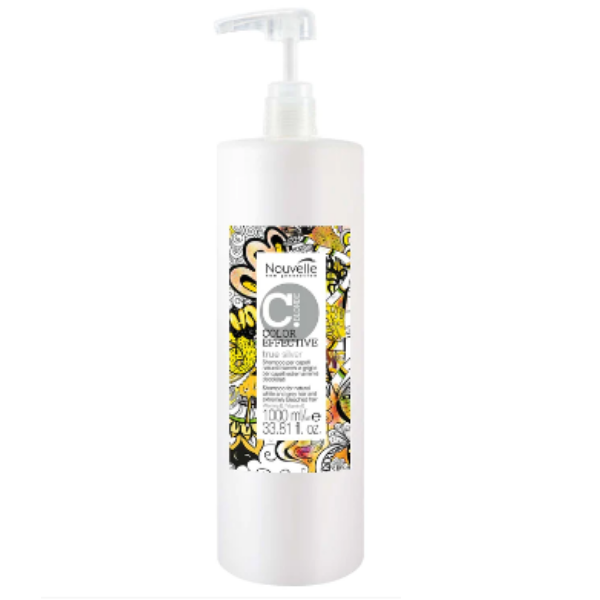 Nouvelle - Color Effective - True Silver Shampoo - Hair Care - 1000 ml
