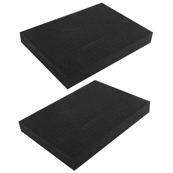 2 Pcs Pick Apart Foam for Toolbox Pre-Cutting Foam Compatible with None