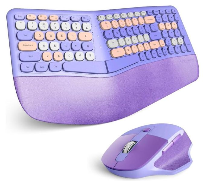 SamMag Biz Wireless Ergonomic Keyboard and Mouse Combo