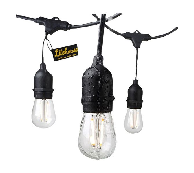 10 m LED Festoon Outdoor Bulb String Lights 10 Traditional Bulbs