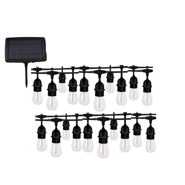 20 LED Solar Bulb String Lights PI-187