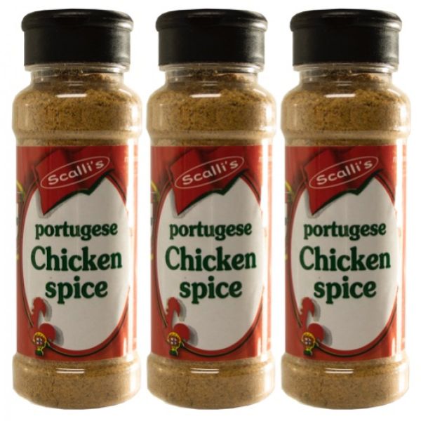 Scalli’s Portuguese Chicken Spice Value Pack - 3 x 200ml