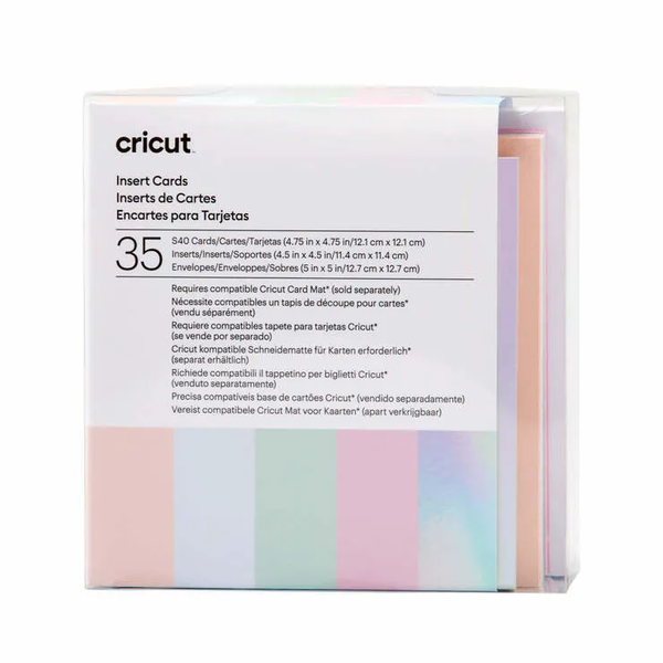 Cricut Insert Cards Princess S40 (12;1 Cm X 12;1 Cm) 35-Pack