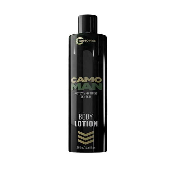 CamoMan - Body Lotion Enriched with Macadamia Oil - 300ml