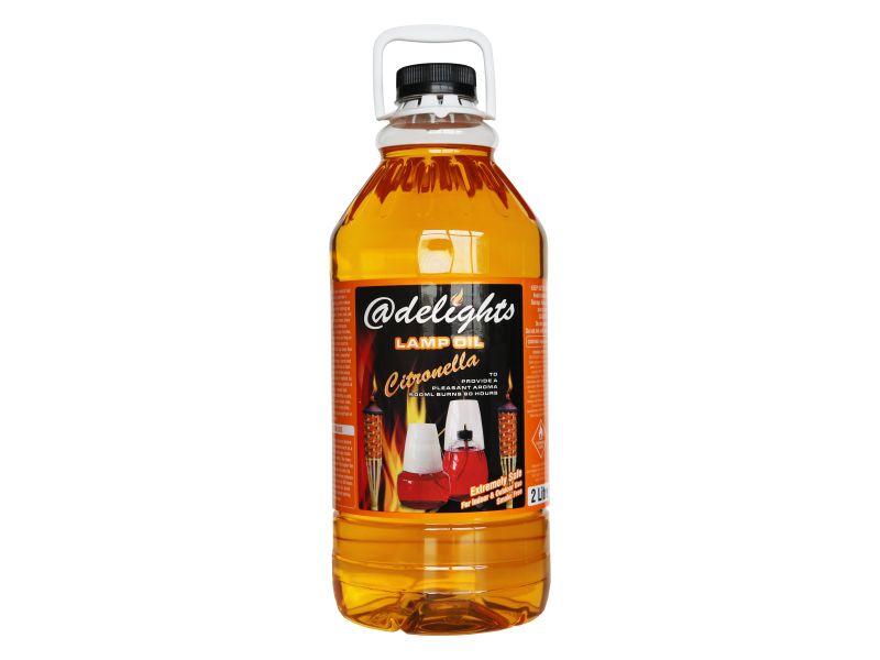@Delight Lamp Oil Yellow Citronella 6 x 2L