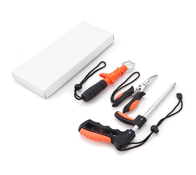Fish Gripper, Fish Hook Remover &amp; Fishing Pliers - set of 3