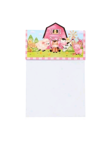 DIY Party Favor Bags - Farm Animals - Set of 10