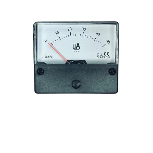 PM1 DC Panel Meter 50 A 52mm Shank 70×60mm