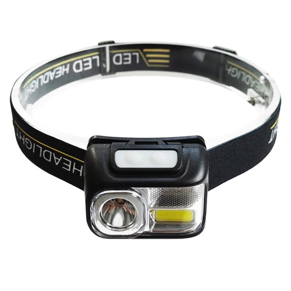 Led Headlight Strong Light Long Range Portable Inductive Usb Charging