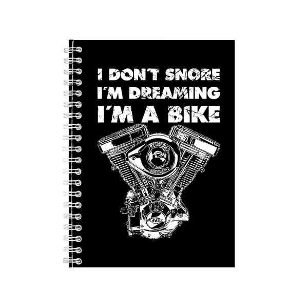 Biker Notebook Biking Gift Idea Writing Book Notepad Pad 31