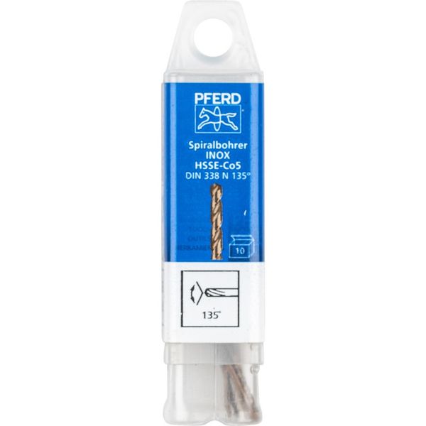 PFERD HSS Spiral Drill 1mm INOX – 10pc pack