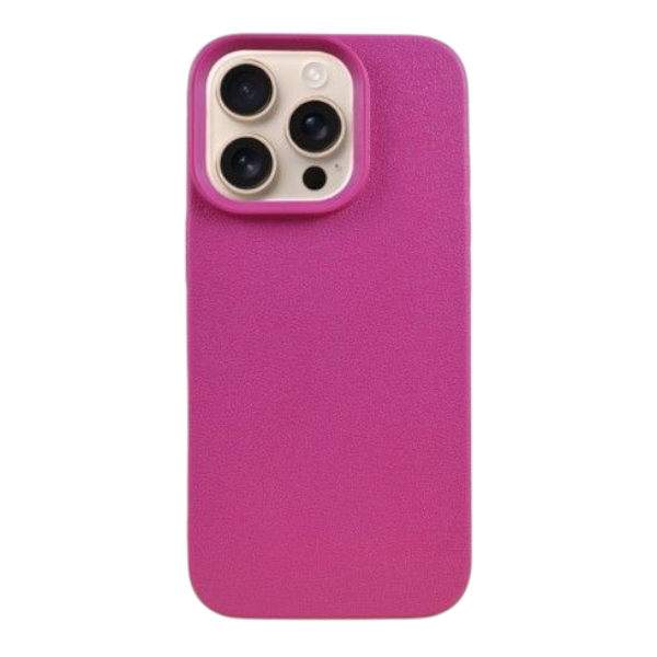 Elegant Matte Phone Case Compatible With IPH16 Pro - Pink