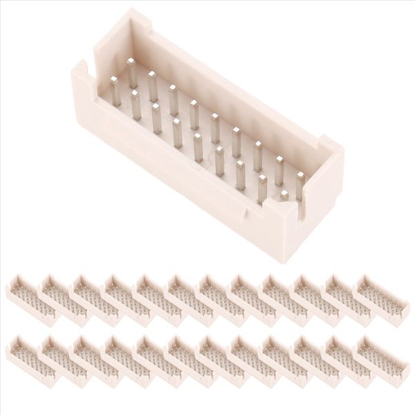 25Pcs Miner Connector 2X9P Male Socket Straight Pin for Asic Miner for Antm