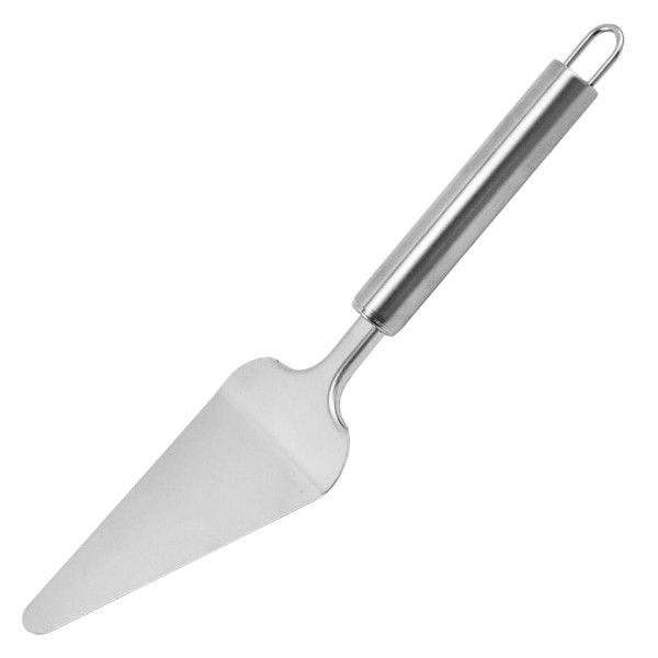 Premium Stainless Steel Cake Server - Silver