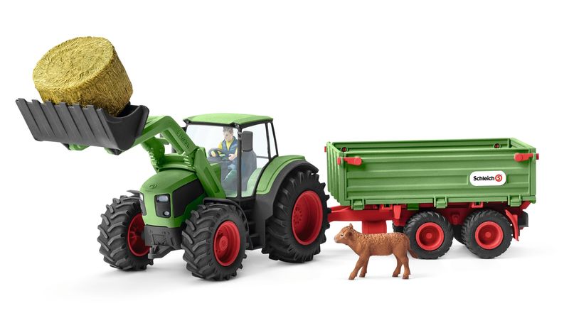 Schleich - Farm World - Tractor with Trailer