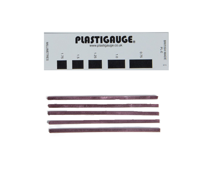 Plastigauge Precision Measurement Kit - 5 Piece 0.75mm - 1.75mm