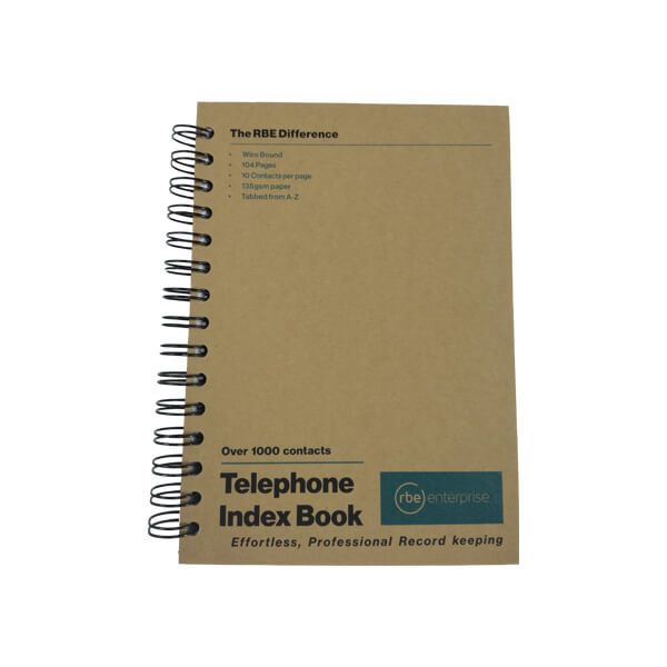 RBE Telephone Index Book A to Z