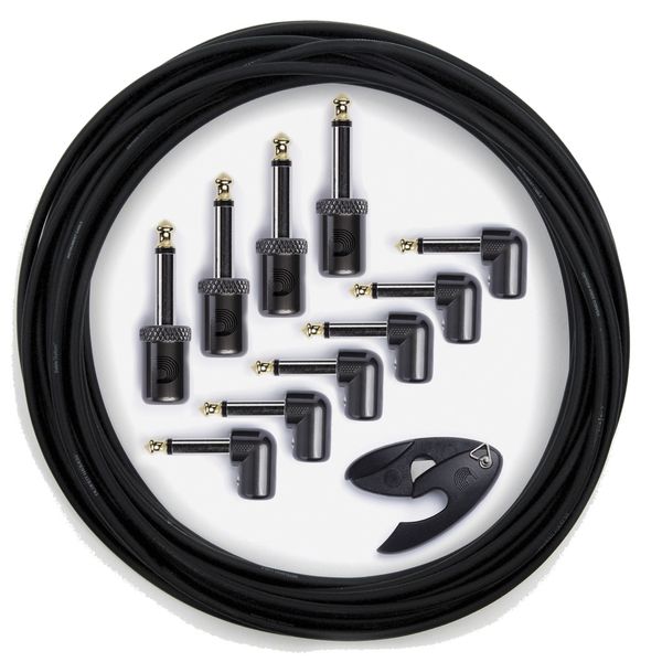 Planet Waves PWGPKIT50 DIY Solderless Cable Kit – 50Ft