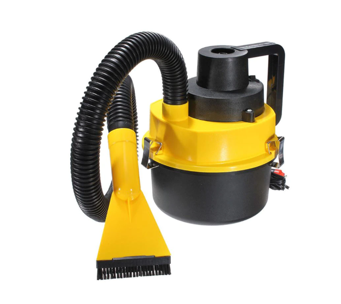 12V Wet/Dry Portable Car Vacuum Cleaner - Yellow