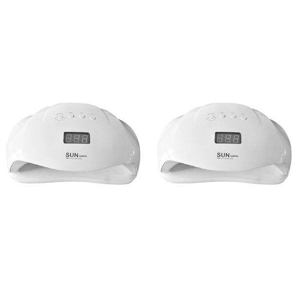 72w Nail Led/UV Lamp- Set of 2