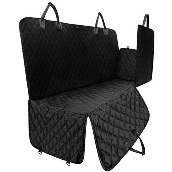 T4U Quilted Water Resistant Car Bench Seat Cover for Pets