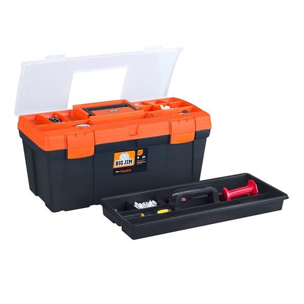 Big Jim - Toolbox - DIY - Standard - 56cm - Bulk Pack of 4