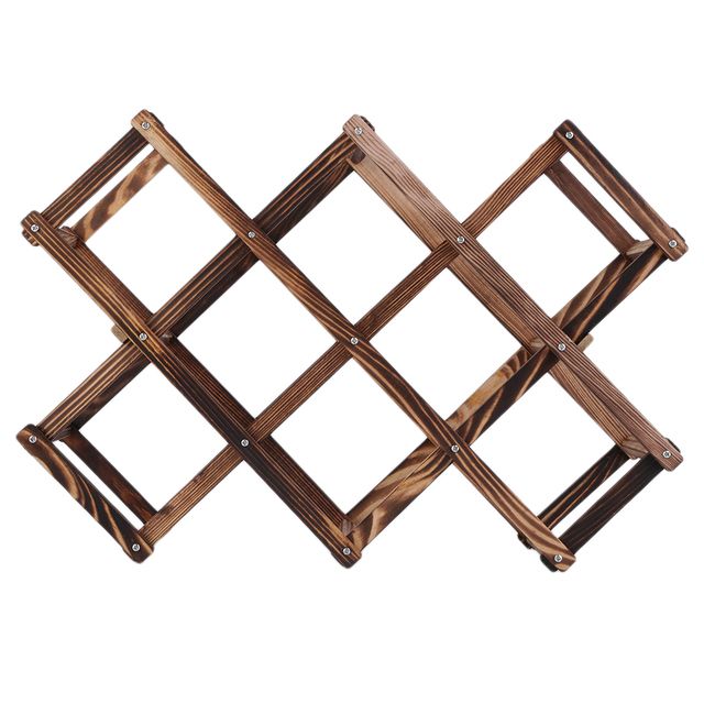 Wood DiamondShaped Wine Rack Buy Online in South Africa