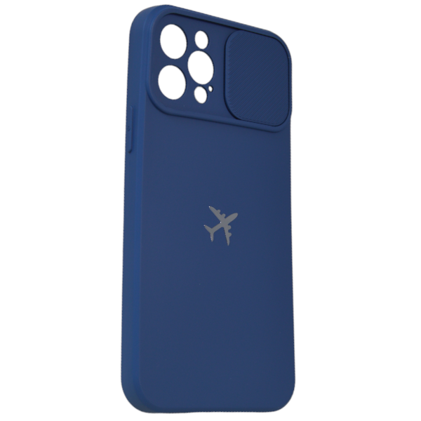 Airplane Design Phone Cover for iPhone 12 Pro Max - Purple