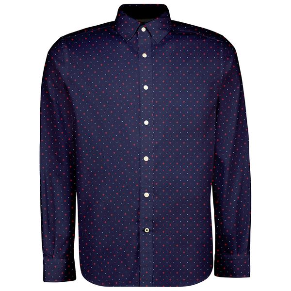 Nautica Men's Long Sleeve Marytime Shirt - Navy
