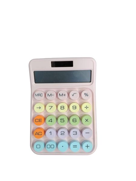 Pink Pastel Desktop Calculator
