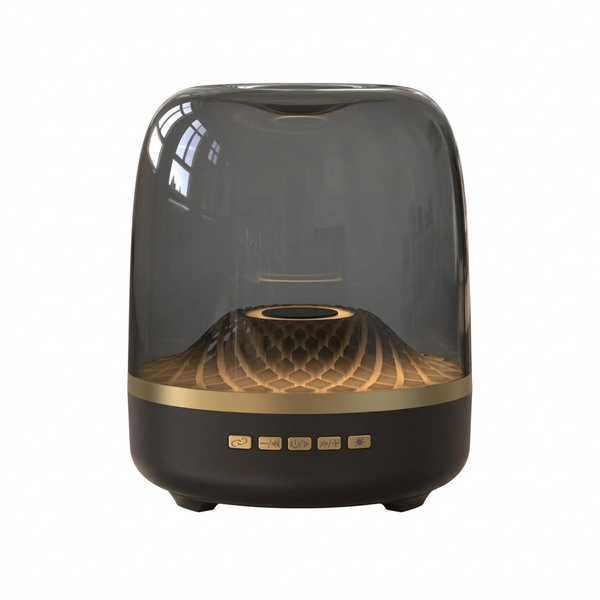 ARKIMD Bluetooth speaker with robust battery life, subwoofer, and lighting