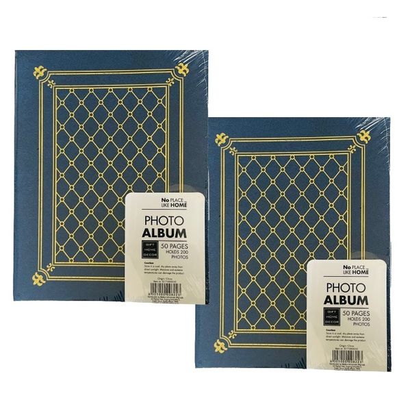 Vintage Photo Album - 50 Pages (Set of 2)
