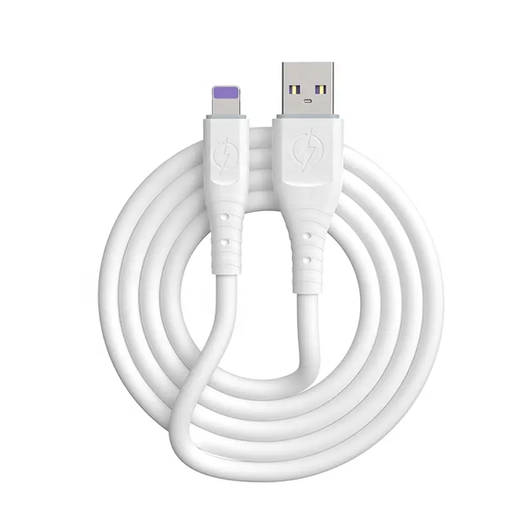 K-128I OD5.0 Super Fast Charge&amp;Data Lighting Cable for Apple IPHONE