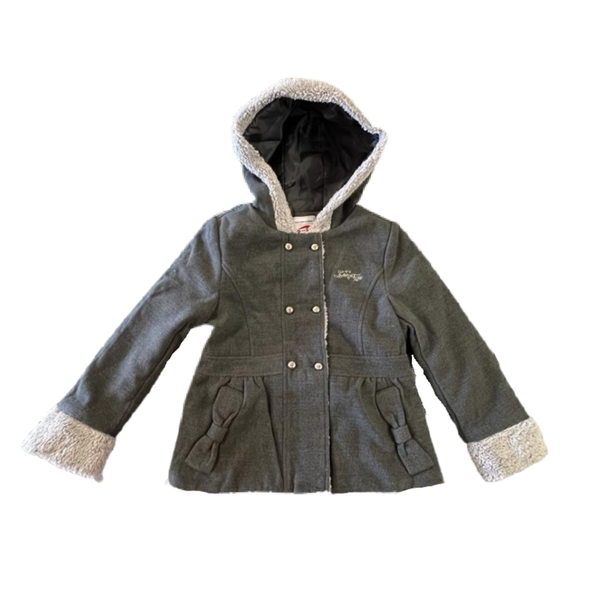 Kids Cool Winter Warm Fashionable Jackets-Grey