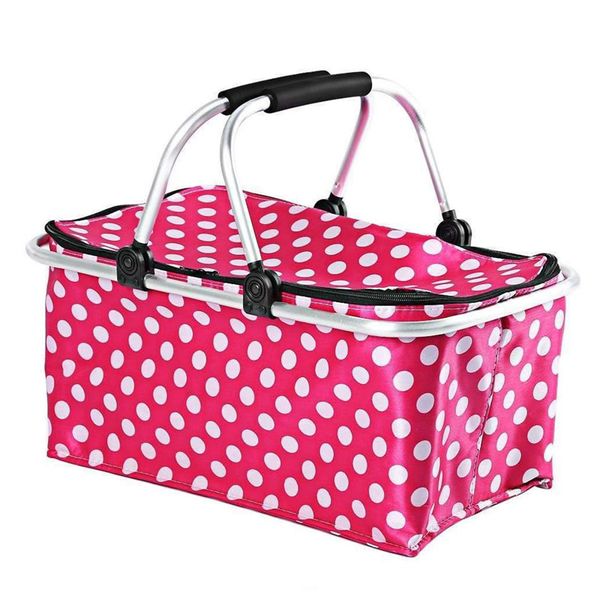 Portable Collapsible Picnic Basket with Heat Insulation RT-5-1