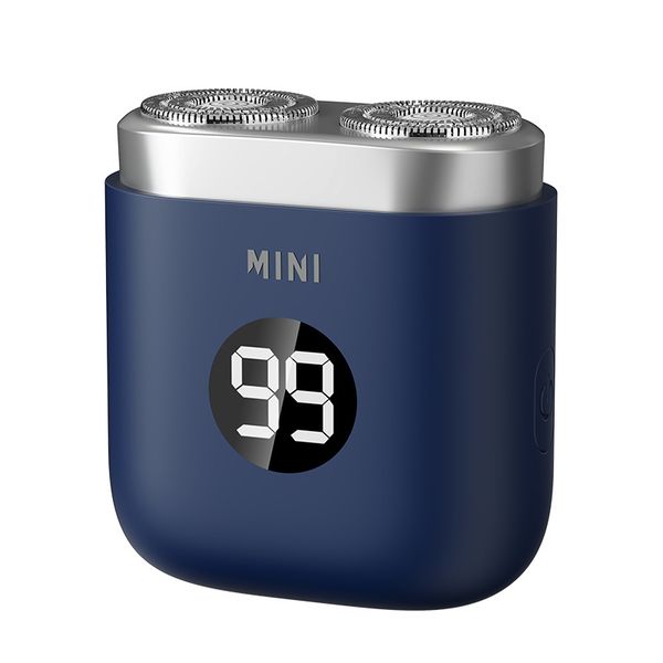 Mini Electric Shaver Dual Head Portable Rechargeable
