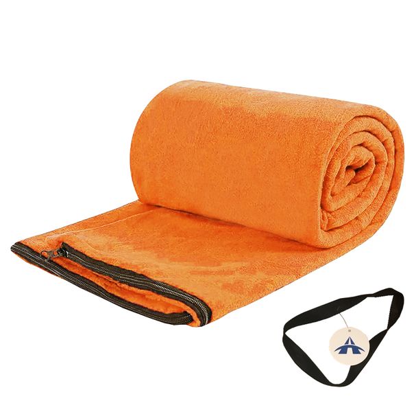 Alanes Ultra-Light Polar Fleece Sleeping Bag Liner for Travel
