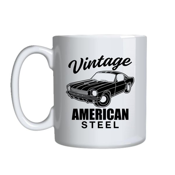 Vintage American Steel Mug Gift Idea 125