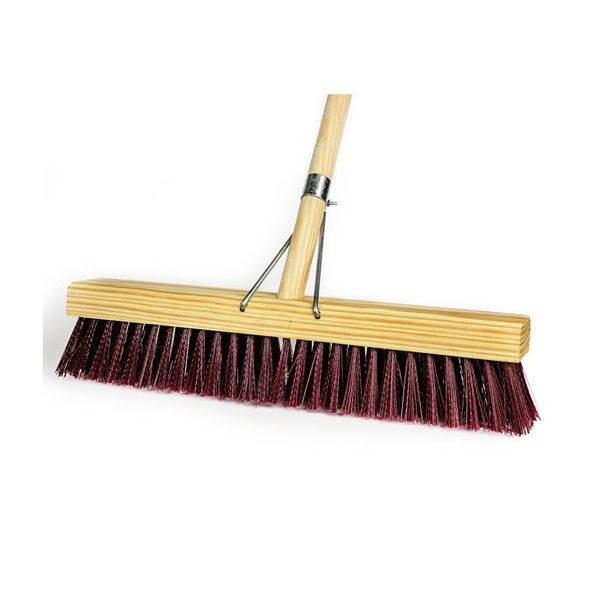 Broom Platform With Wooden Handle 450MM Firm
