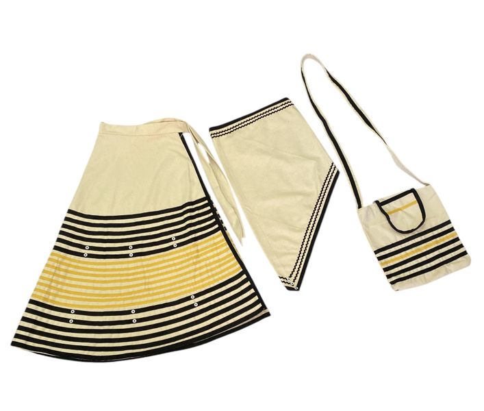 African/Traditional Wrap Skirt Set