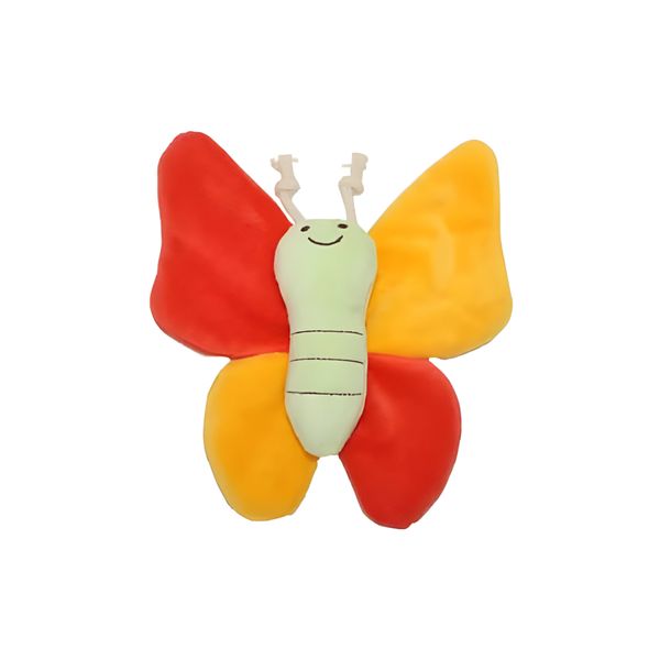 GNH Interactive Pet Squeaky Plush Toy - Butterfly