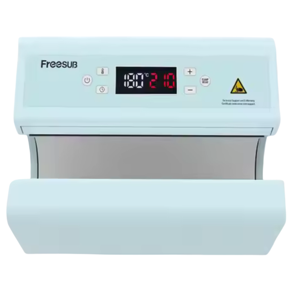 Freesub F300S Automatic Pneumatic Bottle &amp; Mug Sublimation Heat Press Blue